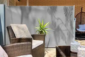 Bricomarché Rideau de terrasse 1.80x3m gris clair offre