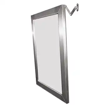 Bricomarché Miroir inclinable en inox 70x50cm dlp offre