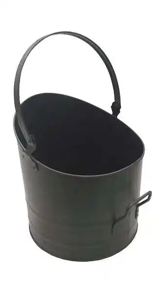 Seau à granulés noir