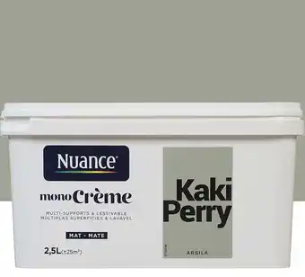 Bricorama Peinture monocrème - kaki perry - mat - 2,5l offre