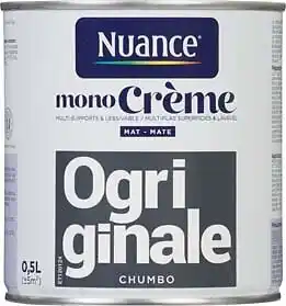 Bricorama Peinture monocrème - ogriginale - mat - 0,5l offre