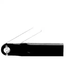 Bricorama Fausse equerre de menuisier stanley h1225 a coulisse 200mm offre