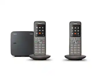 Bricorama Téléphone sans fil duo dect anthracite - cl660duo offre