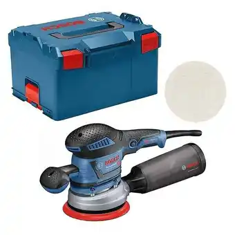 Bricorama Ponceuse excentrique bosch 060137b201 gex 40-150 professional 400w avec l-boxx offre