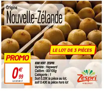 Netto Kiwi Vert Zespri offre