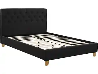 E.Leclerc Lit double emmy - 140 x 190 cm - gris offre