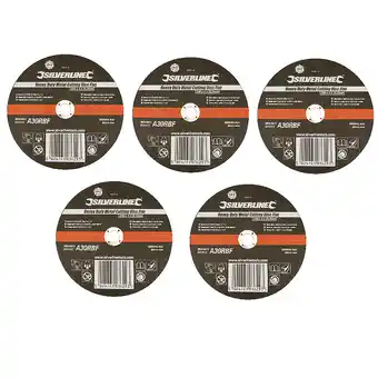 E.Leclerc Lot 5 disques 230 x 3 x 22.2 plats a tronconner les metaux offre