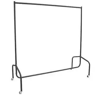 E.Leclerc Portant tringle à vêtements acier charge max. 140 kg dim. 180l x 60l x 170h cm noir offre