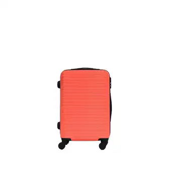 E.Leclerc Celims - valise taille cabine - 55cm -55x34x20 - contenance 33 litres - orange - marque française offre