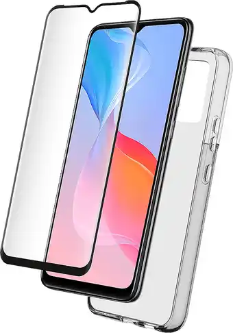 E.Leclerc Pack vivo y16 4g coque transparente + verre trempé bigben offre