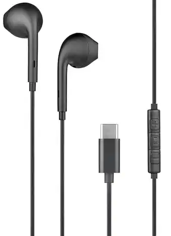 E.Leclerc Ecouteurs usb c noir bigben offre