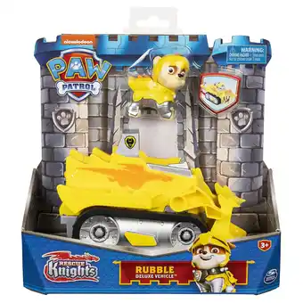 E.Leclerc Vehicule + figurine ruben rescue knights la pat' patrouille - la pat' patrouille offre