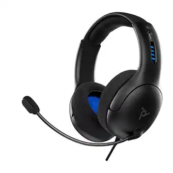 E.Leclerc Pdp lvl50 casque avec fil arceau jouer noir, gris offre
