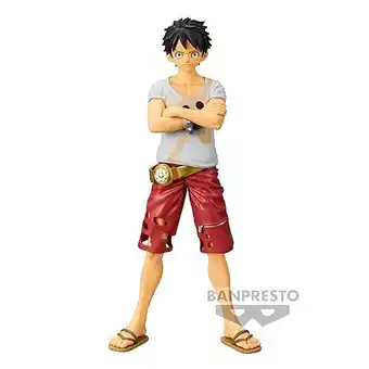 E.Leclerc One piece - figurine - luffy [dxf grandline vol.6] - 16 cm offre