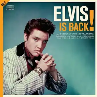 E.Leclerc Elvis is back! 180 gram vinyl + bonus cd included inside offre
