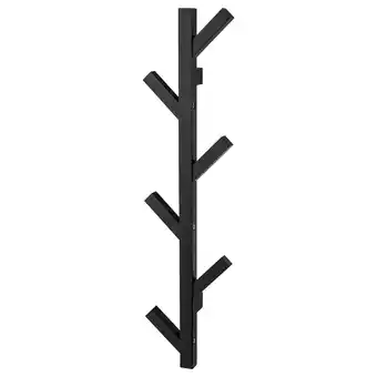 IKEA Tjusig patère, noir, 78 cm offre