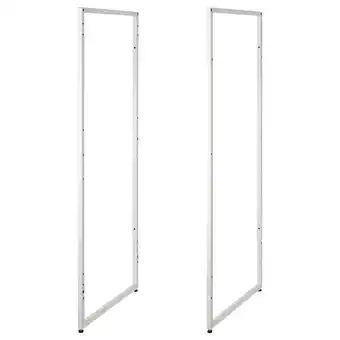IKEA Jostein montant latéral, intérieur/extérieur blanc, 40x90 cm offre