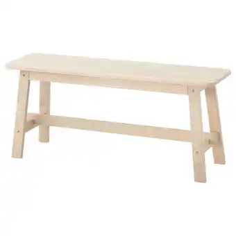 IKEA Norråker banc, bouleau, 103 cm offre