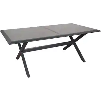 Jardiland Châssis table ceram 198x104 graphite offre