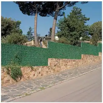 Jardiland Haie artificielle pour occultation nortene vert l.3 x h.1,50 m offre