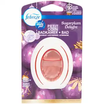 Action Febreze désodorisant pour salle de bain febreze ambi pur sugarplum delight offre