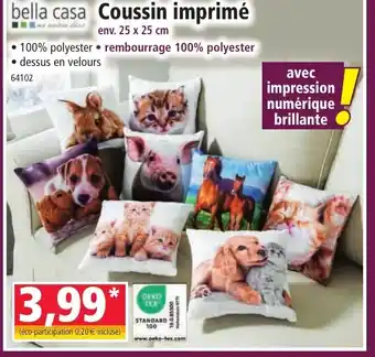 Norma Coussin imprimé offre