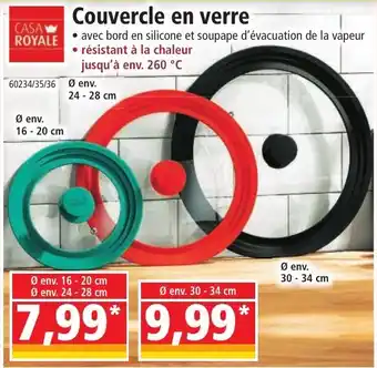 Norma Couvercle en verre offre