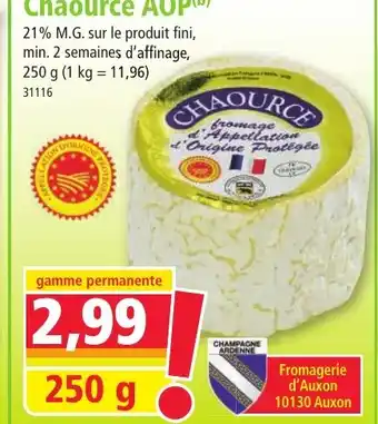 Norma Chaource AOP offre