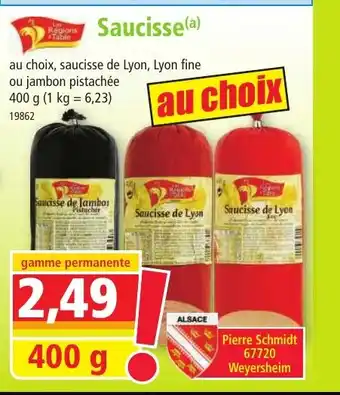 Norma Saucisse offre