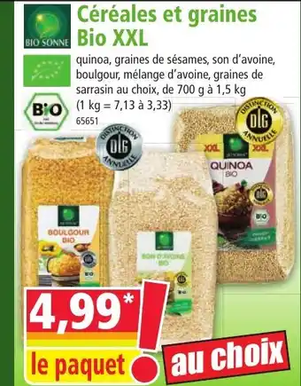 Norma Céréales et graines offre