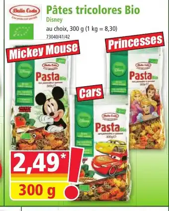 PĂątes tricolores Bio