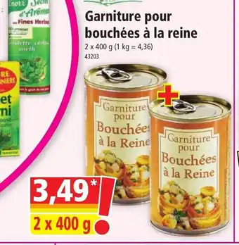Norma Garniture pour bouchées à la reine offre