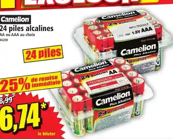 Norma 24 piles offre