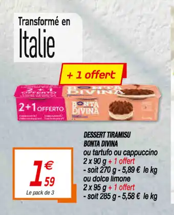 Netto Dessert Tiranisu Bonta Divina offre