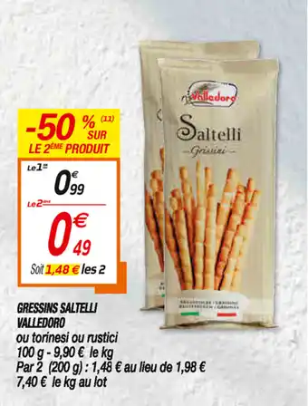 Netto Gressins Saltelli Valledoro offre