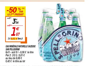 Netto Eau Minèrale Naturelle Gazeuse San Pellegrino offre