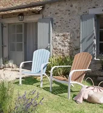Fauteuil détente type adirondak