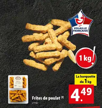 Lidl Frites de poulet (2) offre