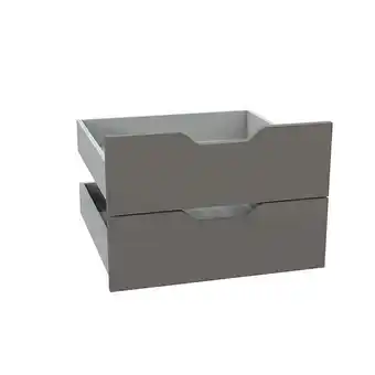 Bricomarché Kit 2 tiroirs taupe offre