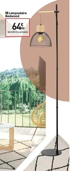 Conforama Lampadaire Bedwood offre