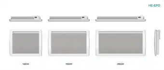 Bricomarché Radiateur rayonnnant - 1000w offre
