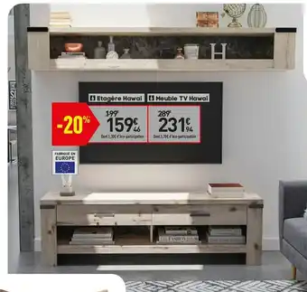 Conforama Etagère Hawai offre