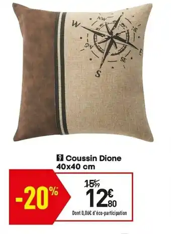 Conforama Coussin Dione offre