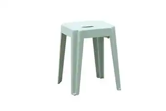 Tabouret empilable - Acier - Vert menthe