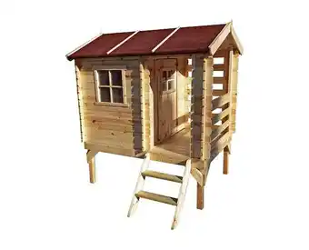 Bricorama Timbela m501b maison en bois pour enfants 182x146xh205cm / 1.1m2 offre