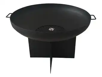 Bricorama Brasero de jardin circulaire en acier noir offre
