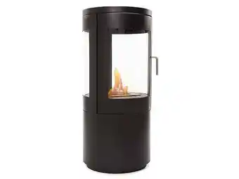 Bricorama Poêle à éthanol 3kw en acier noir offre