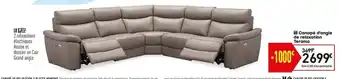 Conforama Canapè D'Angle De Relaxation Teramo offre