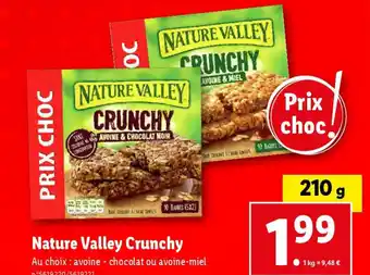 Lidl Nature Valley Crunchy offre