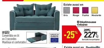 Conforama Dèplimouse Calypso offre